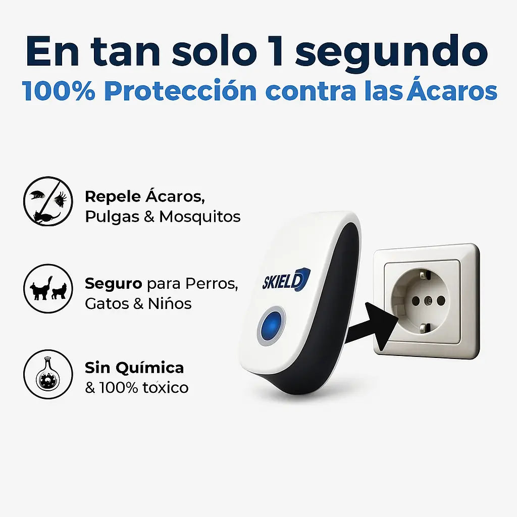 BugShield - Evite la picazón y los estornudos: duerma sin ácaros con BugShield