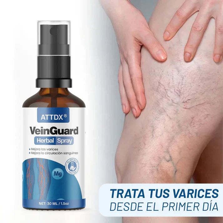 VEINGUARD Herbal Spray: Desinflama y Mejora la Circulación